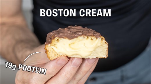 Eat Boston cream donuts instead of protein bars