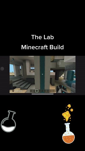 Futuristic Minecraft Laboratory Build Tutorial