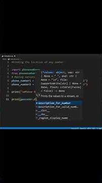 python program of finding country by number.