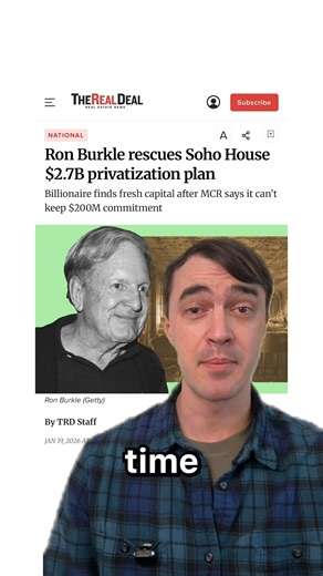 Soho House’s $2.7B plan to go private nearly collapsed. Then came a last-minute rescue. After lead partner MCR pulled a $200M commitment, billionaire Ron Burkle’s Yucaipa stepped in with new funding, including an extra $50M from Morse Ventures and expanded debt financing. The market cheered: shares jumped nearly 13%, and shareholders overwhelmingly approved the merger. From brink of failure to revival in days, Soho House’s privatization deal is back on track. Get the full story here: https://the