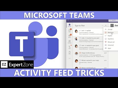 Microsoft Teams - Activity Feed | Tips and Tricks