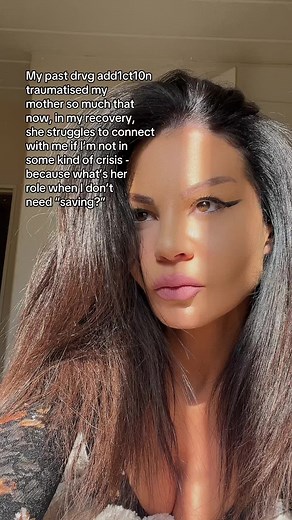 What we do to others in add1ct10n goes deep. We should talk about this more. I deeply travmatised my mom and the travma bond and codependancy we developed became the foundation of out relationship - its difficult for her to move past it and communicate with me without concern. Putting down the drvgs is one thing, the long term damage manifests in a lot of different ways that require patience, empathy and hard work. I get frustrated with her sometimes and then i remember why it is the way it is #