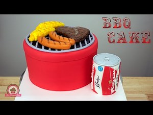 BBQ Grill Cake