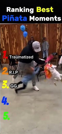 Ranking Best Piñata Moments✌️😂