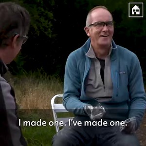 EXCLUSIVE: How did Kevin get on when we set him the challenge of learning a brand new skill? Here he tries the ancient art of flint knapping - and it's not as easy as it looks 👀 | Grand Designs