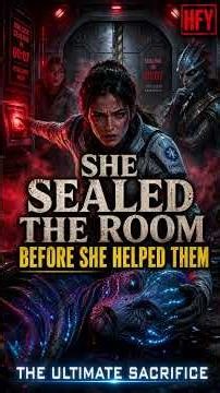 She sealed the room before she helped the dying alien | HFY