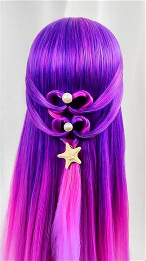Easy and Modern Hairstyle for Girls – Beautiful Everyday Style #hairstyle #hair