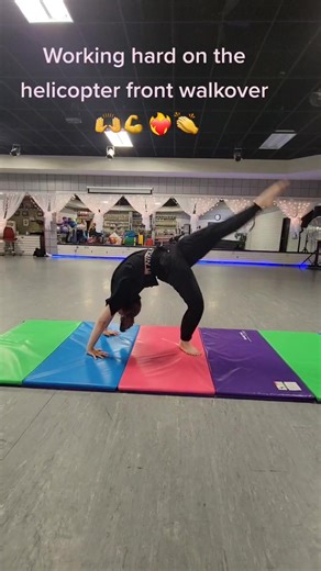 Improving Helicopter Front Walkover Skills in Acro Dance