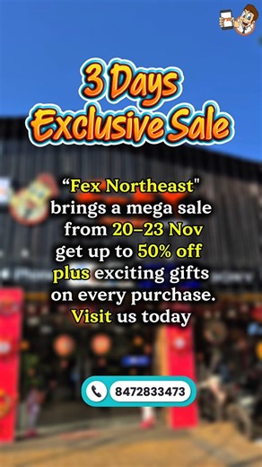 F EX NORTHEAST | 🔥 The Exclusive Sale is Here! Get Up to 50% OFF + Gifts on Every Purchase 🎁 Shop premium gadgets only at Fex — The Biggest Openbox Store in... | Instagram
