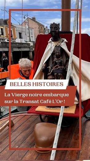 La Vierge noire de Rocamadour va traverser l’Atlantique pour la première fois à bord d’un voilier participant à la Transat Café L’Or, en direction de la Martinique. À l’initiative de Mgr Macaire, cette traversée symbolique vise à placer l’île sous la protection de Marie, faisant de la statue la patronne des marins et pêcheurs martiniquais. #bateau #mer #transatlantic #foi #marie #viergenoir #viergemarie | Aleteia FR