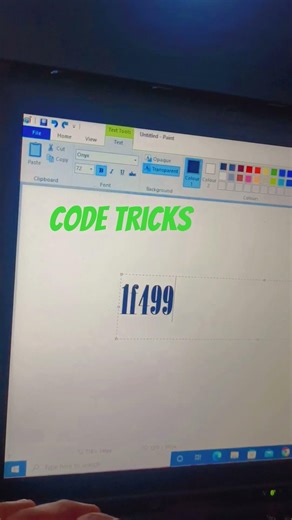 #“MS Paint ka Secret Code 😱# Ek Click me Hidden Symbols & Images 🤯 #Shorts”#viral #trending