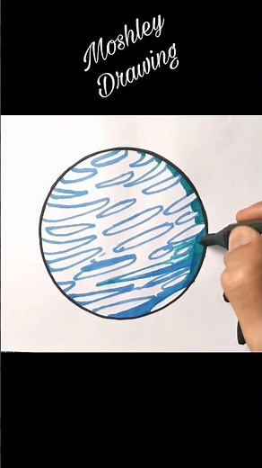 Drawing Planet Neptune #shorts