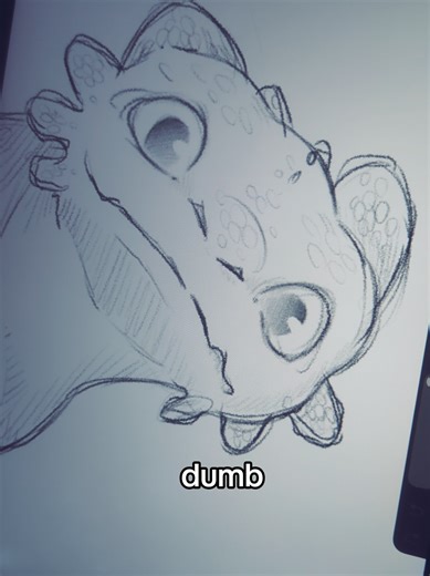 Adorable Toothless Artwork: A Fantasy Illustration