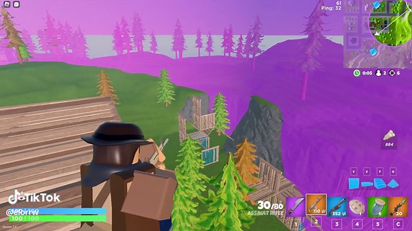 GAME NAME TROPICAL ROYALE ON ROBLOX #tropicalroyalefortnite #fortnite #roblox #fyp