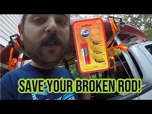 How To Repair Rod Tip For UNDER $4!!! Can Be Done For FREE | Fuji BFRK4C