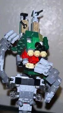 Lego Springlock Endoskeleton Springtrap updated MOC showcase! #fnafmovie #springtrap #yellowrabbit