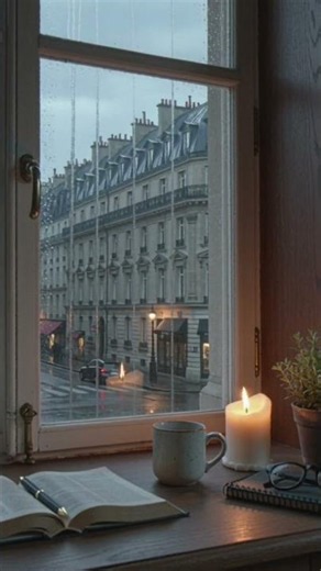 City Rain Jazz 🌆🌧️ Smooth Jazz with City Rain Sounds