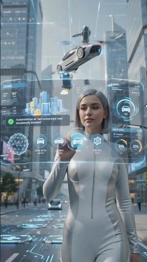 2100 Future Technology Systems | AI Smart City of the Future