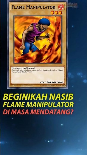 Flame Manipulator ternyata berevolusi menjadi Flame Ruler di Yu-Gi-Oh!? #yugioh