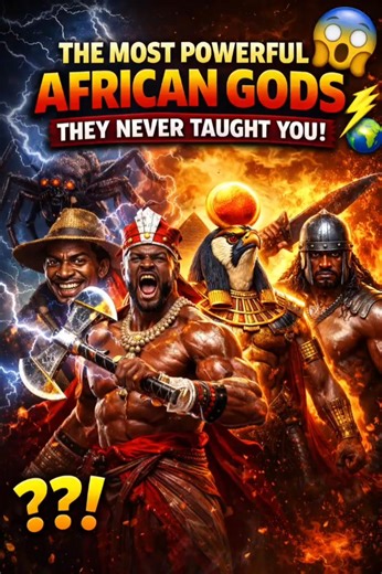 The Powerful Gods of African Mythology #africanhistory #mythology #viral