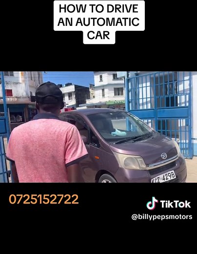 Simple steps on how to drive an automatic car (part 1)#howto #howtodrive #viral #billypepsmotors