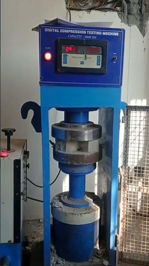 Interlocking Pavers Strength Test machine