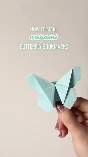 DIY Butterfly Bookmarks Tutorial