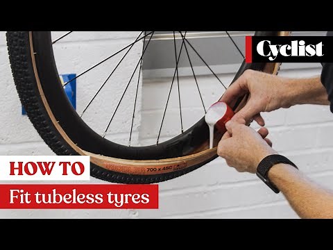 How to fit tubeless tyres: Pro tips for fitting tubeless tyres, road, gravel and mtb.