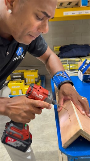 Anfix Fixadores Ponta Broca | Rápida e perfeita aplicação da linha de parafusos Chipboard Anfix #moveisdemadeira #móveis #madeira #design #moveis | Instagram