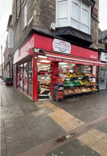 Come visit the iconic red shop on Albany Road 🥩 #cardiff #CardiffFood #butcherlife #ShopTour #foodtok