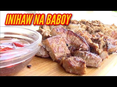 INIHAW NA BABOY (Ilonggo Style) | Sinugbang Baboy | Filipino Grilled Pork Recipe