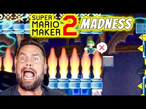 Mario Maker 2 Madness Fan Level ( HobbyFamilyTV )