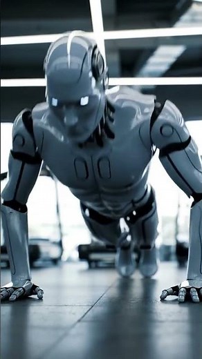 Humanoid Robot Exercising in a Gym