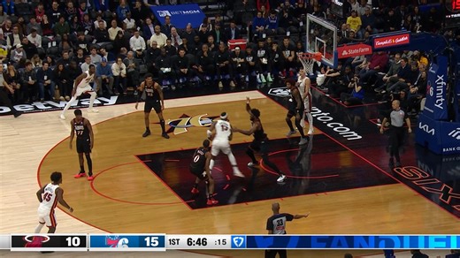 Showing toughness early💪 | Miami Heat