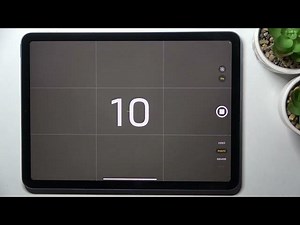 How to Use Camera Timer in iPad Air 2022 - Apple iPad Air 5th ...