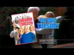 Cheaper By The Dozen "DVD TRAILER" Commercial (2004)