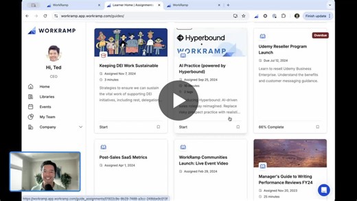 Introducing Personalized Learning with WorkRamp AI | WorkRamp, a Learning Pool company posted on the topic | LinkedIn