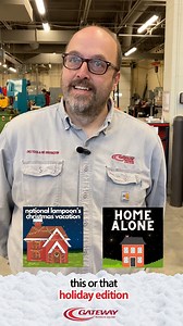 🎁 Gateway's CNC Technology Instructor Rich Shouse got in on our fun-filled holiday action, setting the tone for a bright and merry season. Watch his video to discover what movie he simply *must* see this winter. Hint, hint: it's a funny one 😆! | Gateway Technical College