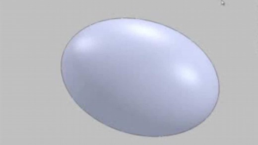 Solidworks圆锥曲线-椭球体