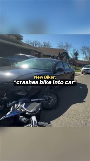 He Didn’t Know How to Rev a Bike 😳