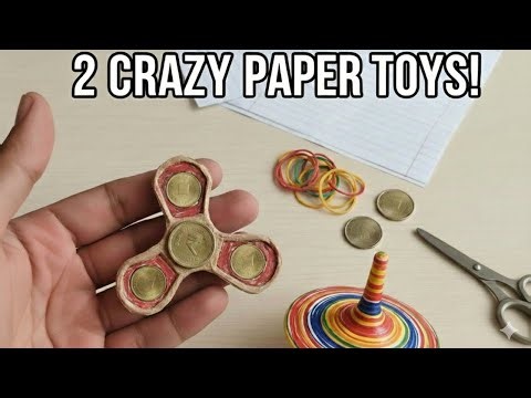 2 Simple Paper Fidget Toys You Can Make at Home (DIY)