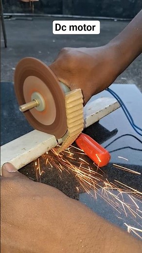 775 DC Motor Powerful Iron Cutter 💪 | Homemade Grinder Machine