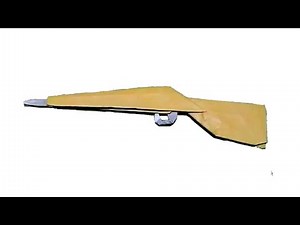 How to Make origami rifle (Hadi Tahir)