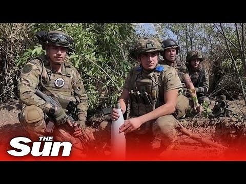 Life with Ukraine's Spartan brigade on the Zaporizhzhia frontline