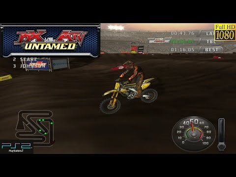 MX vs. ATV Untamed - (Gameplay) - PS2 1080p HD (PCSX2 Playstation 2 Emulator)