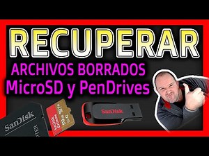 Como recuperar archivos de una SD o MicroSD dañada ⭐⭐⭐ Año - 2022