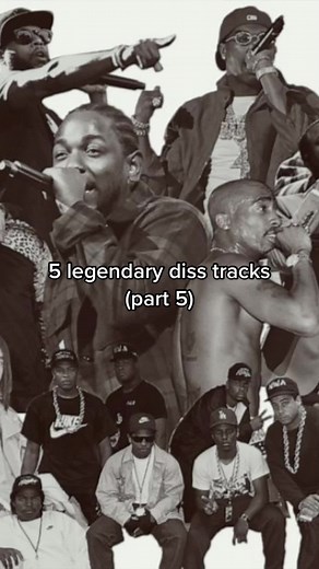 5 legendary diss tracks (part 5)🔥 #hiphop #music #diss #90s #00s #rap #fy #fypシ #fyp #beef #gangsta #mc #genshinimpact32