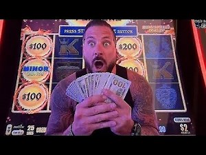 ONLY HAD $600 SO I DID $100 SPINS!