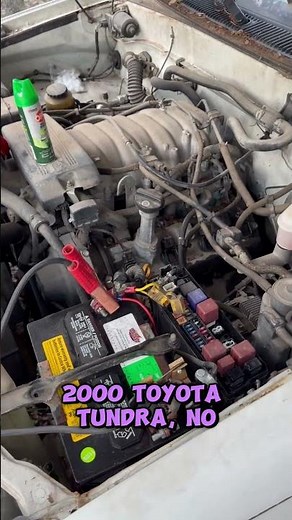 It Cranks… But It Won’t Start 👀 2000 Toyota Tundra Diagnosis #autorepair #automobile #mechanic