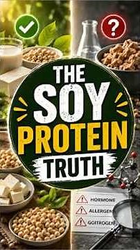 SOY PROTEIN: HARMFUL OR MISUNDERSTOOD? #health #nutrition #wellness #healthcare40 #food #superfoods